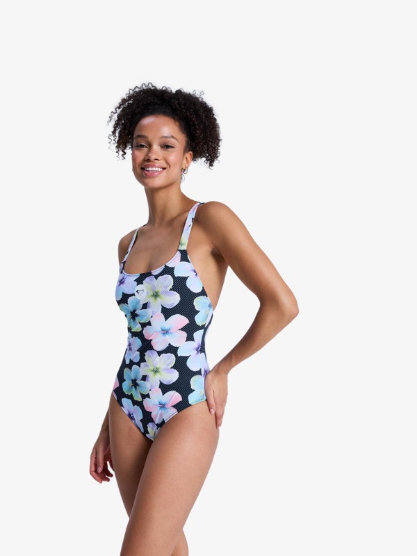 Roxy Active One-Piece Maillot de bain une pièce Noir Femme