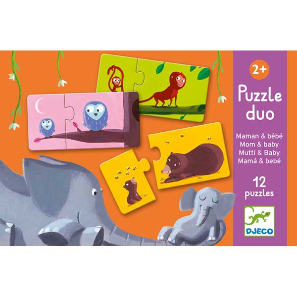 DjecoDjeco   Puzzle Duo Mama und Kind