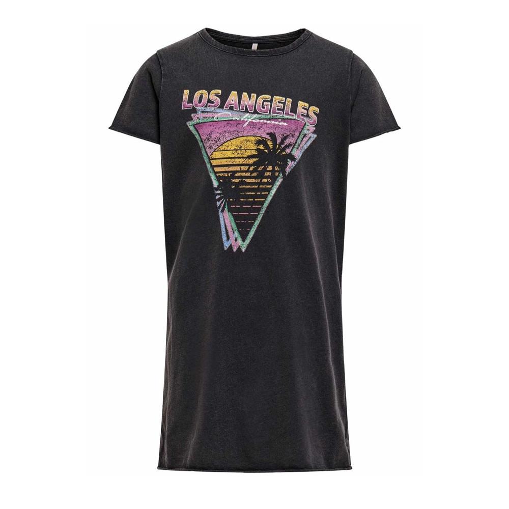 Kids ONLY T-shirt Gris Fille Kids Only Lucy 15231808