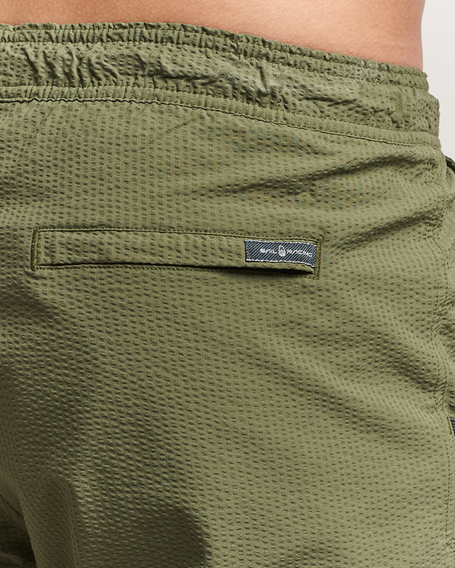 Sail Racing Tornado Striped Swimshorts Modern Green