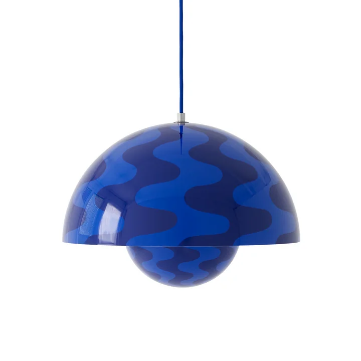 &Tradition - FlowerPot Pendelleuchte VP7, kobaltblau / dämmerungsblau