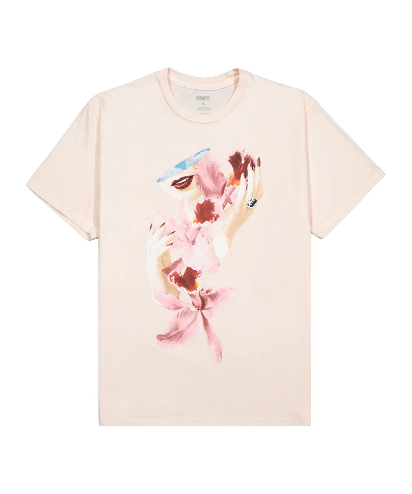 Obey Orchid T-Shirt Damen Grün