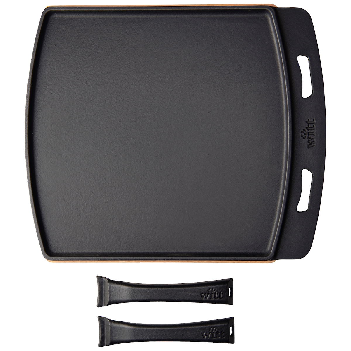 Witt Etna Pizza grillplate 48651021 (sort)