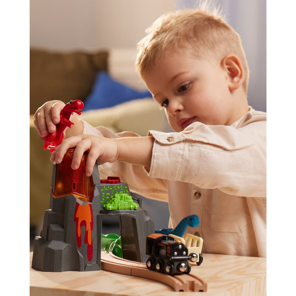Køb BRIO® 36092 Aktiv Vulkan Med Dinosaurer