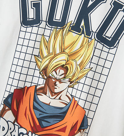 Name It T-Shirt - Noos - NkmDrue Dragonb - Bright White m. Print