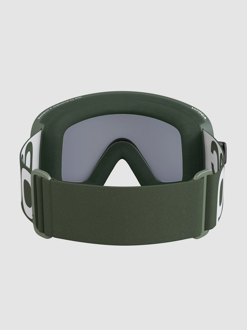 POC Vitrea Epidote Green Goggle Partly Sunny Ivory