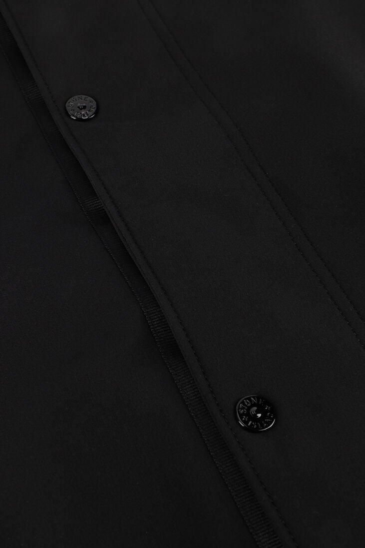 zwarte stone island jack short parka s0a22