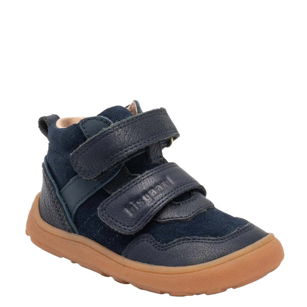 Bisgaard Barefootleren sneakers donkerblauw