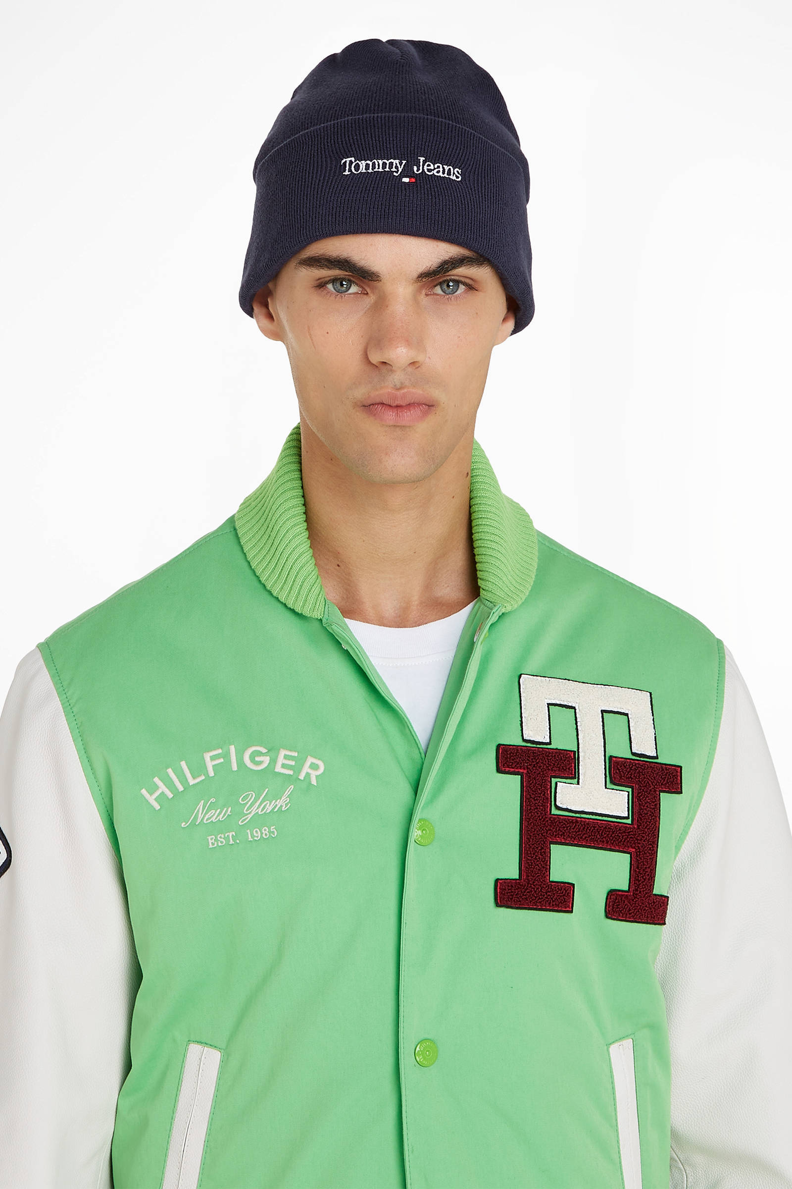 Tommy Jeans muts TJM SPORT donkerblauw