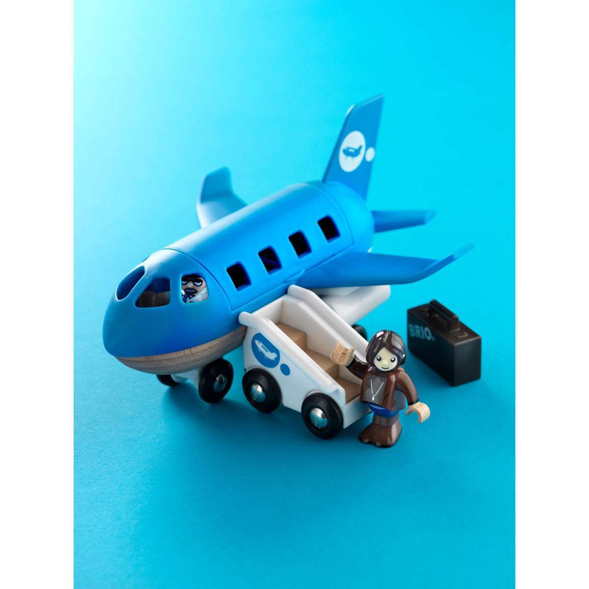 BRIO Spiel Blaues Flugzeug