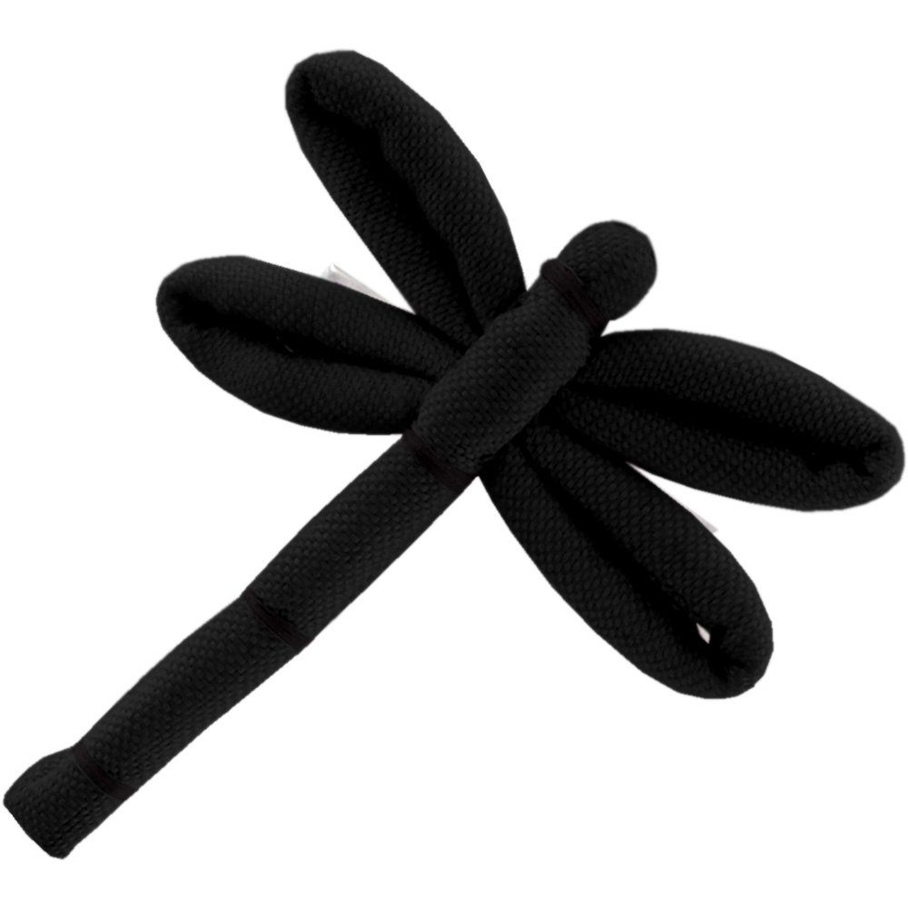 Barrette Libellule Noir
