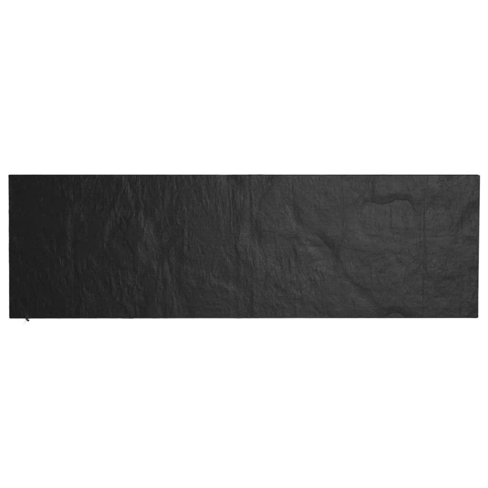 Housses de banc de jardin 2 pcs 12 œillets 210x70x70/88 cm pe