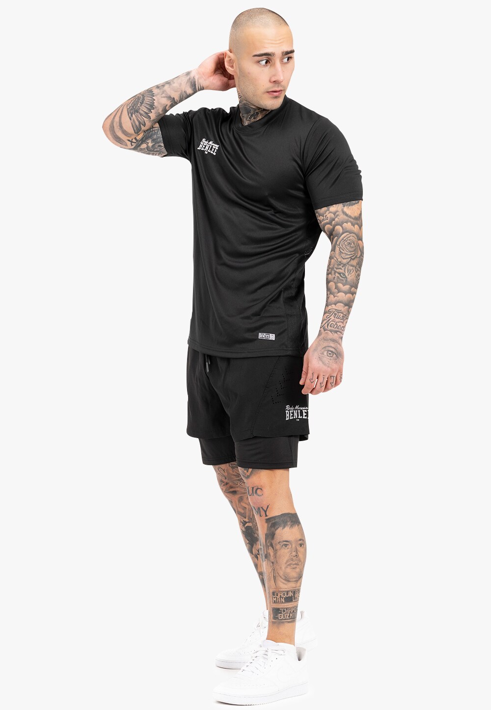 BENLEE Herren Funktionsshorts schmale Passform OCARS