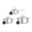 Grytesett 1,5 l + 3 l + 5 l