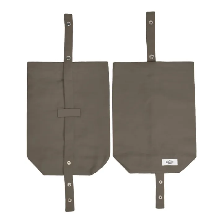 The Organic Company Lunch bag en coton bio | Marron
