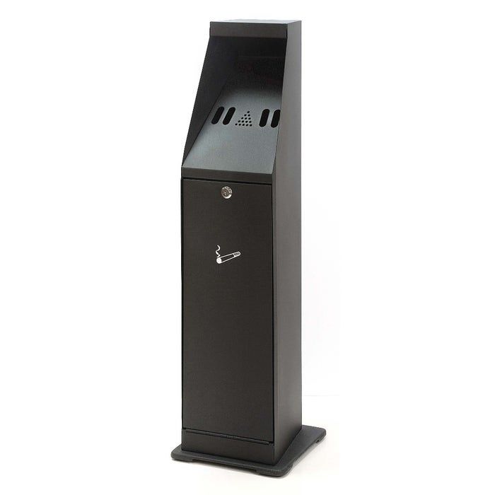 Asbak staand Vepa Bins zuil vrijstaand zwart 31043774 (VB043774)