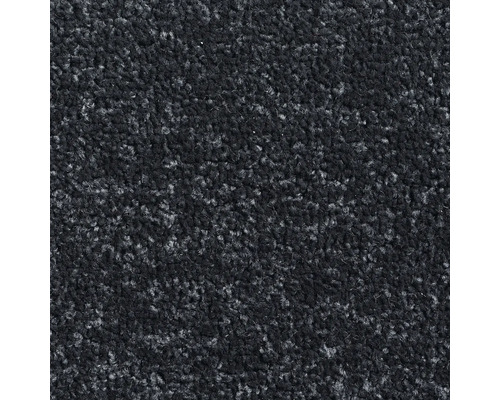 Tapijt, gekreukt velours, Aura antraciet, 500 cm breed (per meter verkocht)