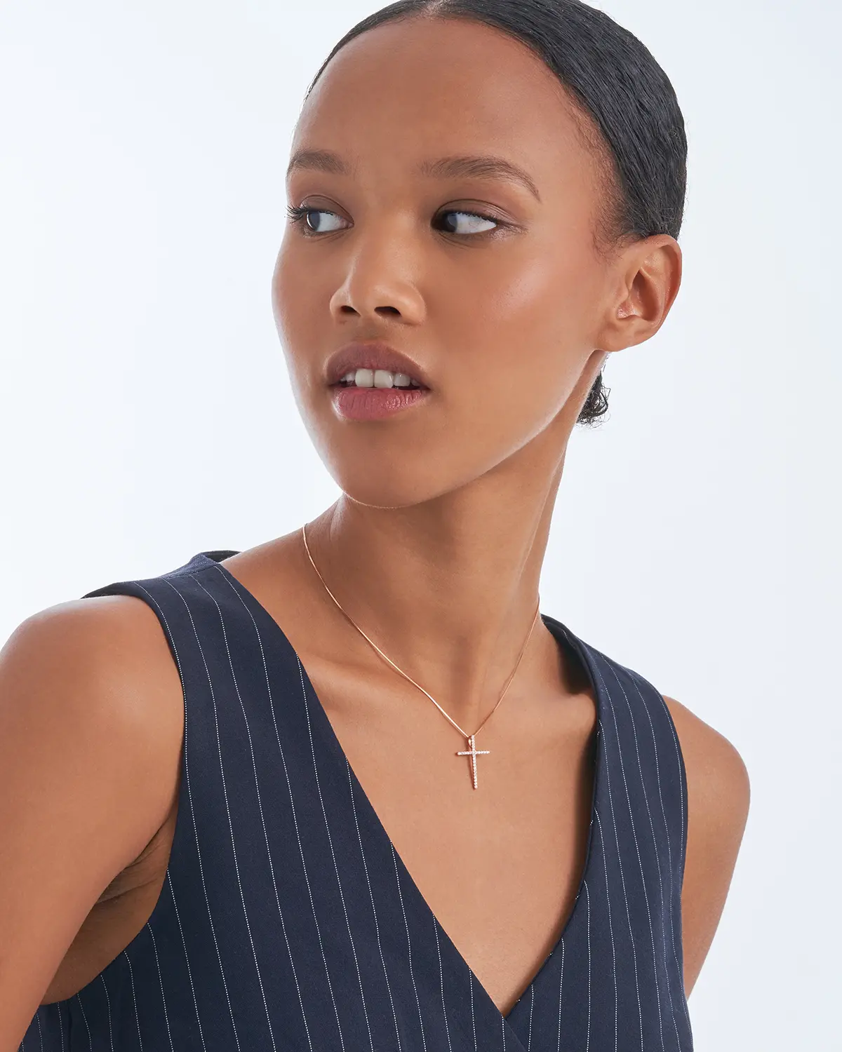 Kette - Shimmering Cross