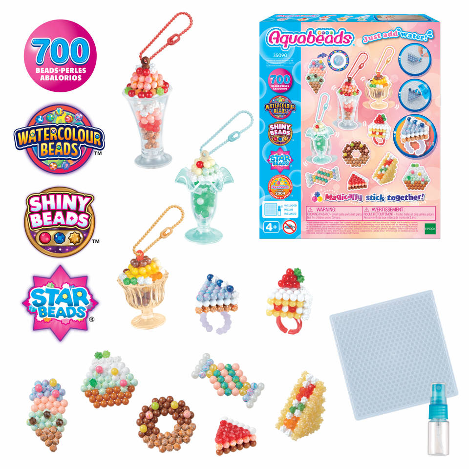 Aquabeads zoete accessoires knutselset
