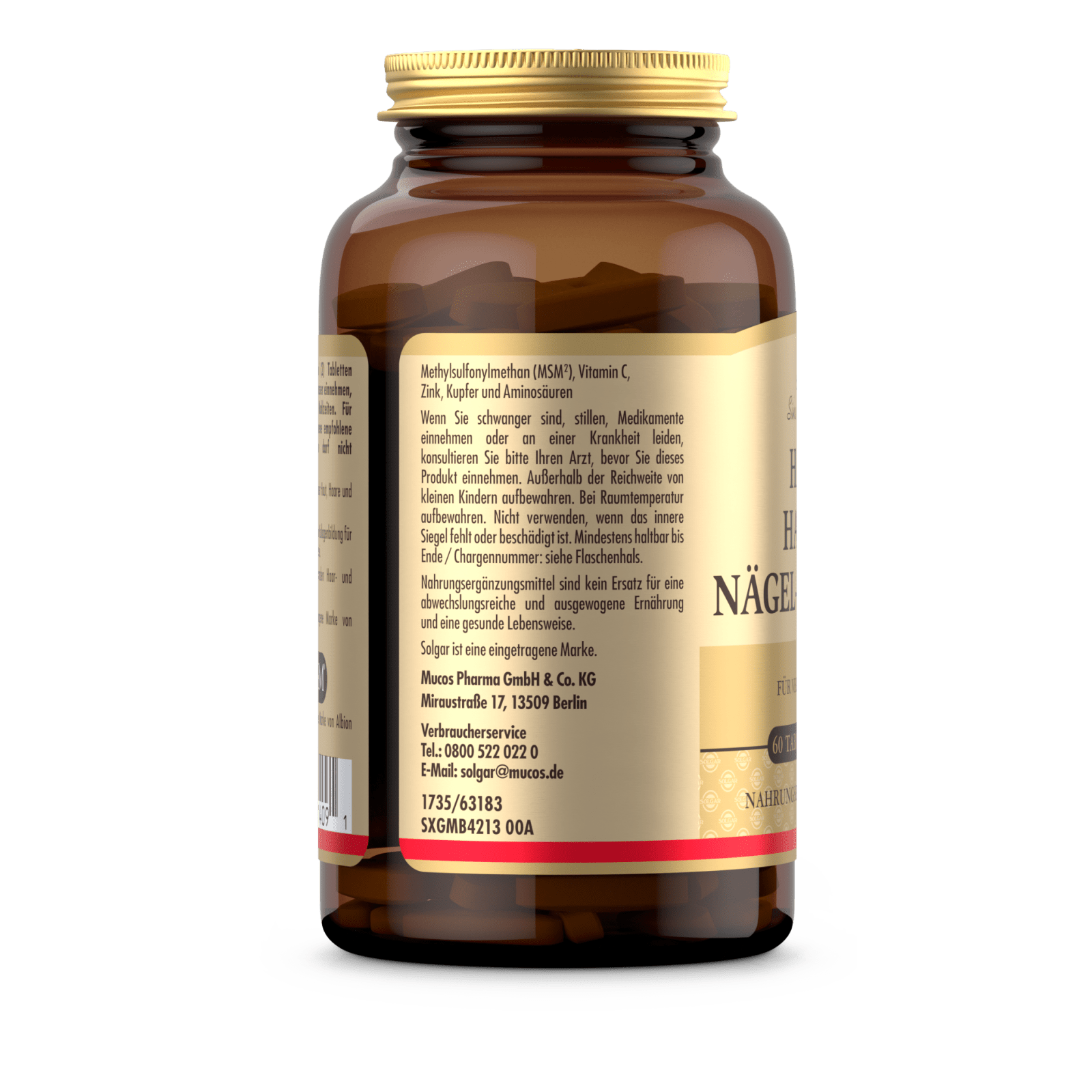Haut-, Haare-, Nägel-Komplex (60 Tabletten)