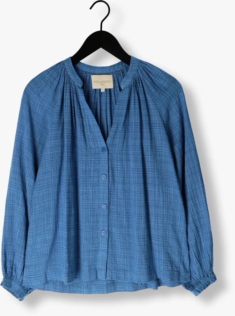 STELLA FOREST blauwe stella forest blouse e24ch045