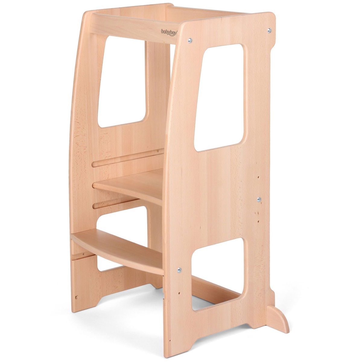 babybaybabybay   Lernturm Littlefoot natur lackiert