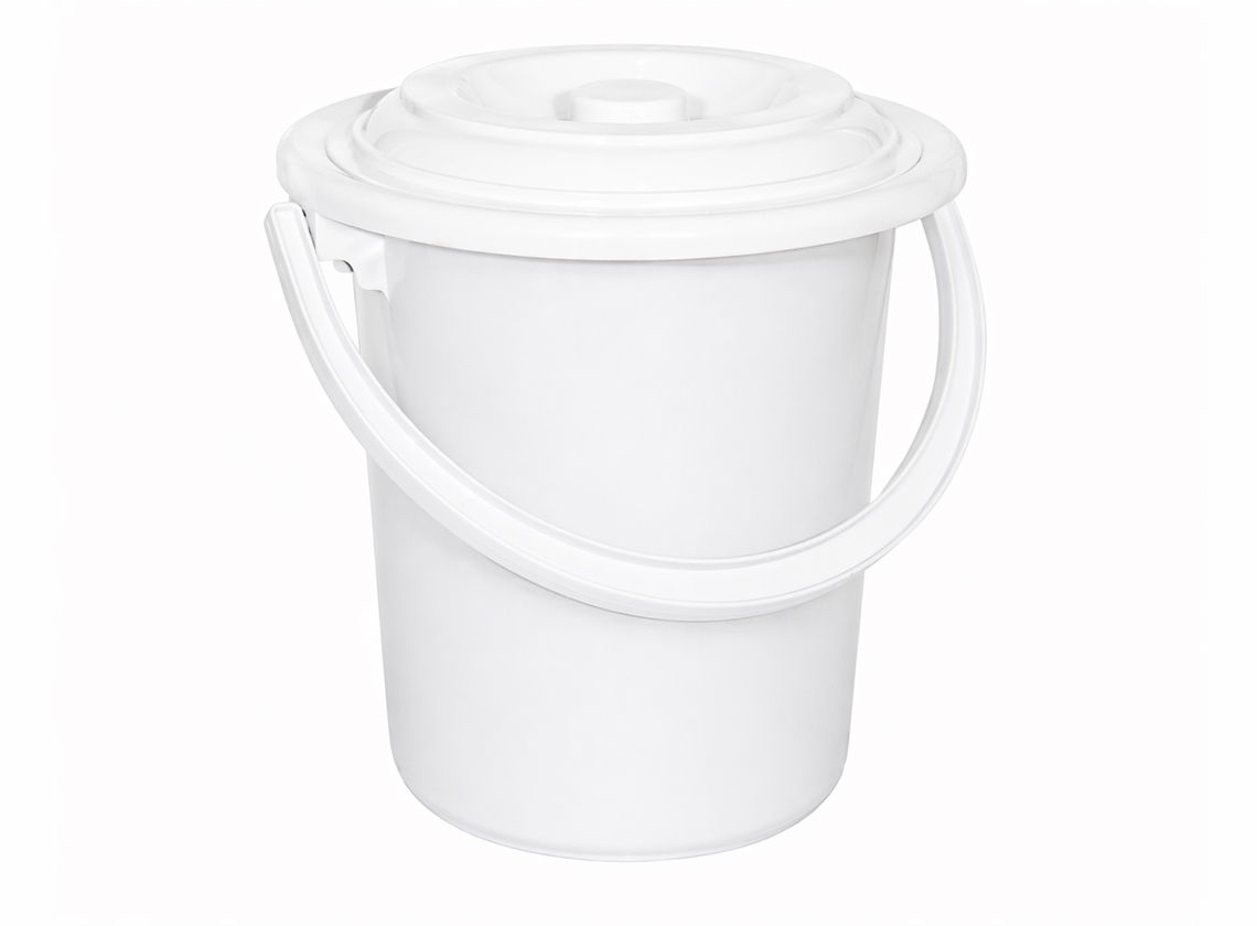 Curver toiletemmer met deksel - 10 liter