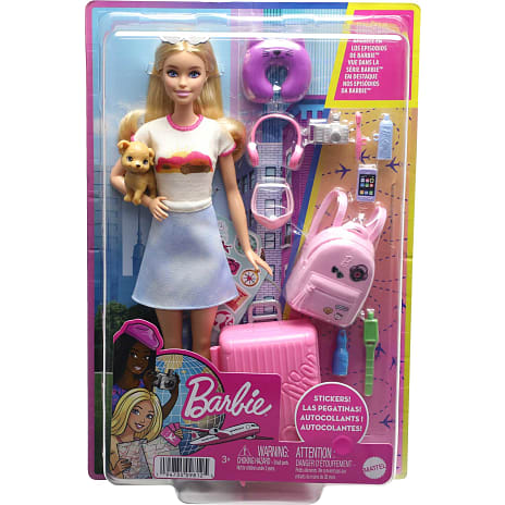 Barbie Malibu Roberts dukke med tilbehør