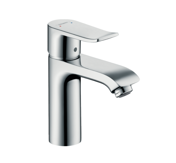 Hansgrohe Metris 1-gats wastafelkraan met waste chroom