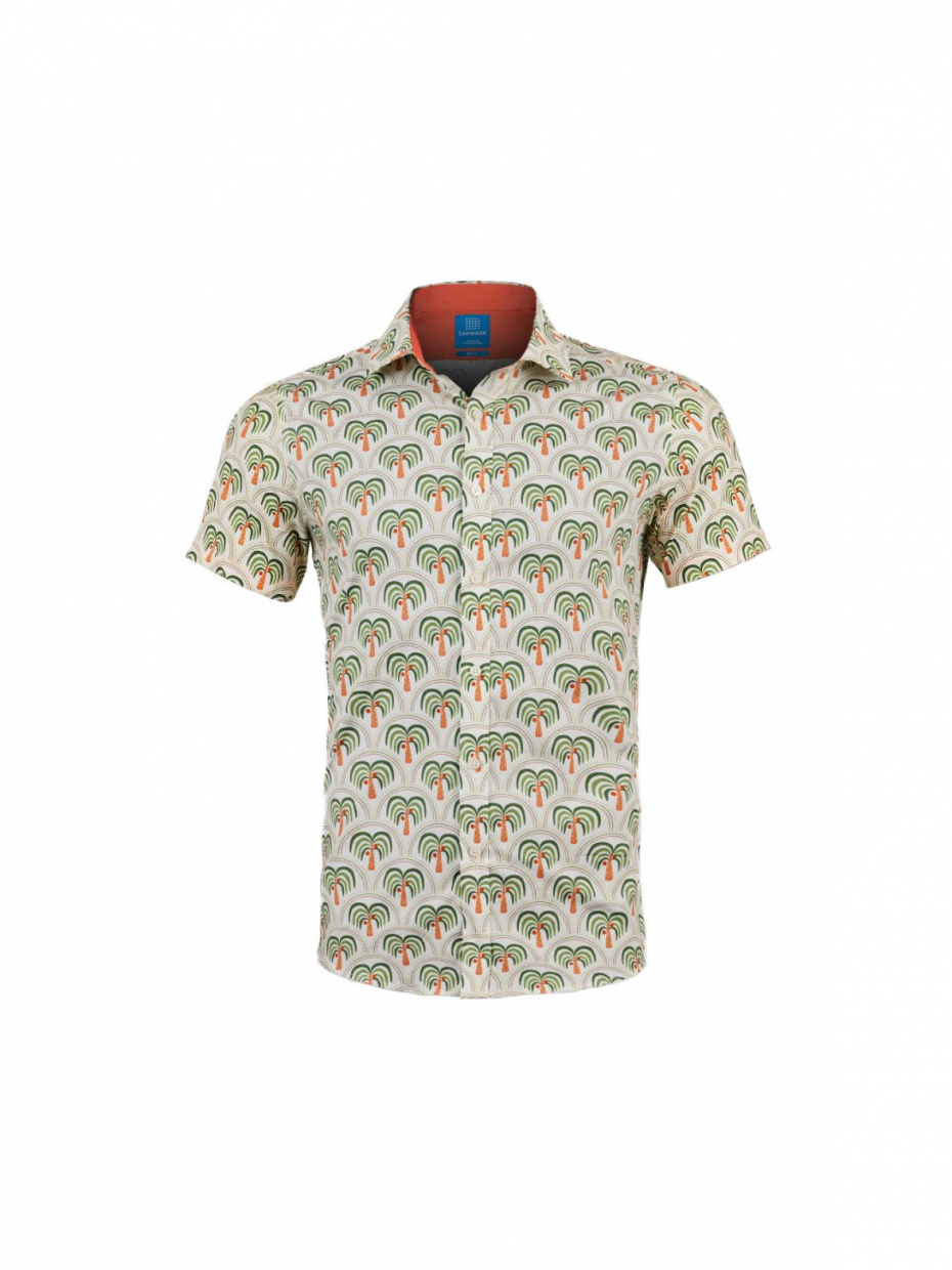 Palm Harmony Short Sleeve Overhemd
