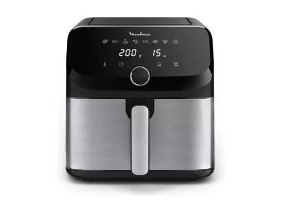 Friteuse sans huile Moulinex Easy Fry Mega EZ855D 2020 W Acier inoxydable