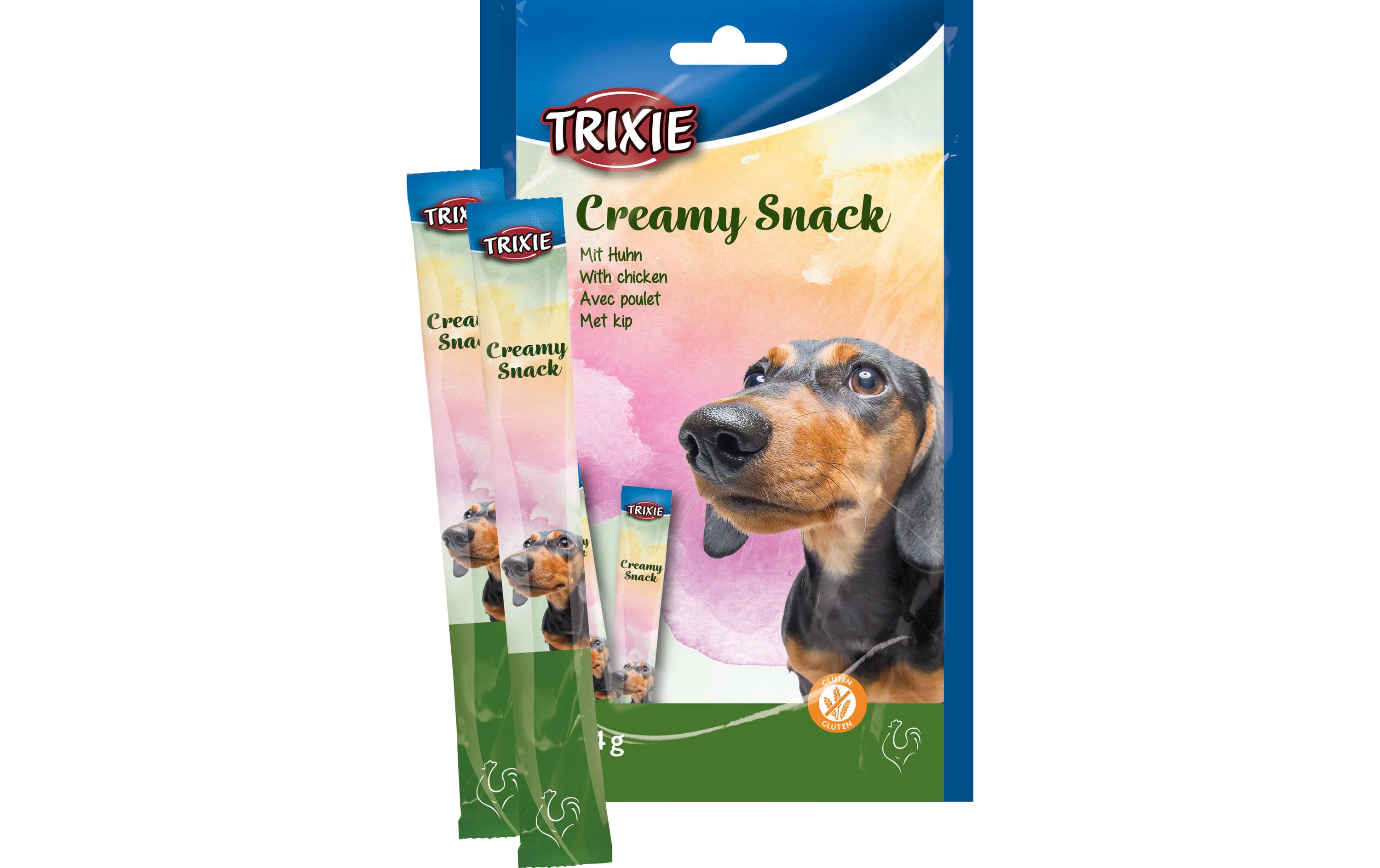 Snack Creamy, mit Huhn, 5 x 14 gHundeleckerli