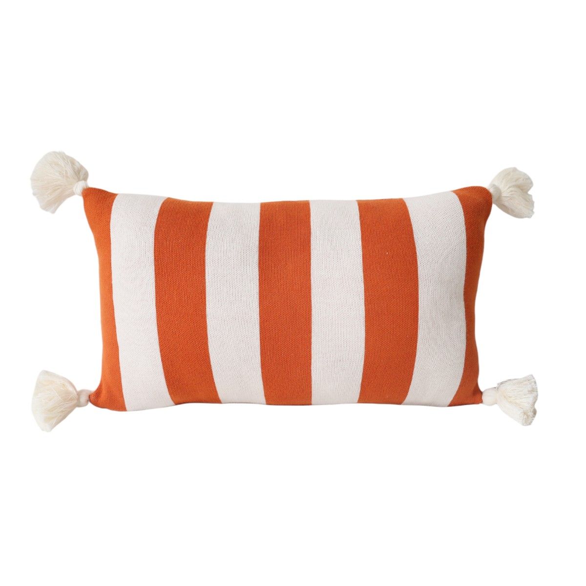 Coussin en tricot rayé - Sahara Petit toi