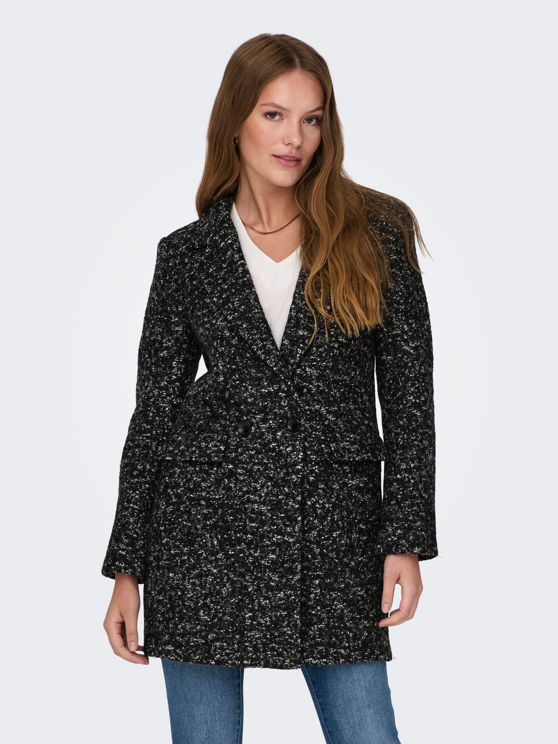 ONLNEWALLY Mantel Black