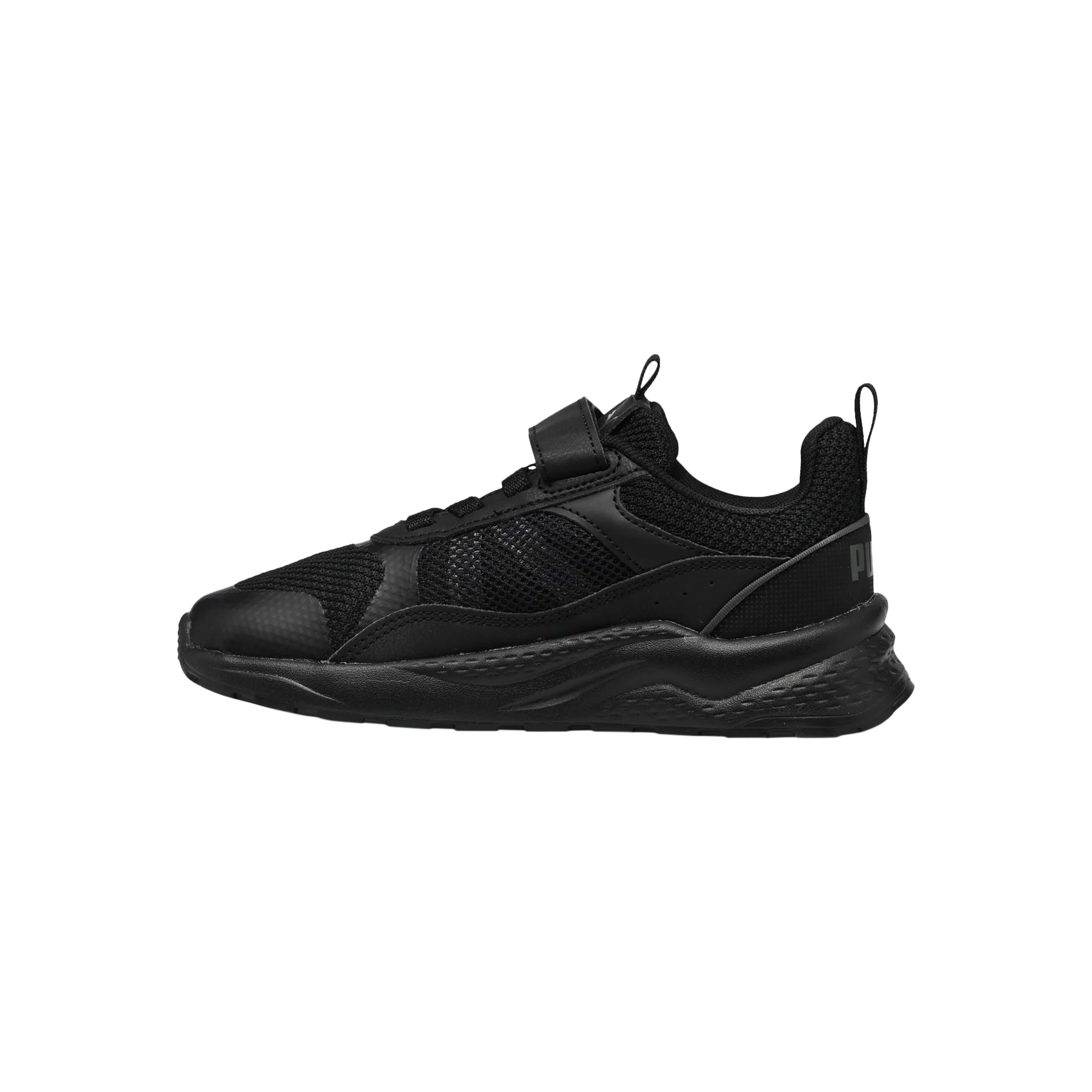 Basket à lacets enfantanzarun 2.0 ac+ ps | Noir