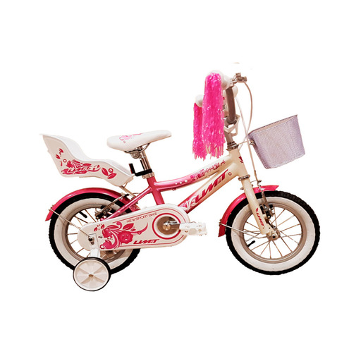 Bicicleta de montanha infantil Diana de 12 polegadas