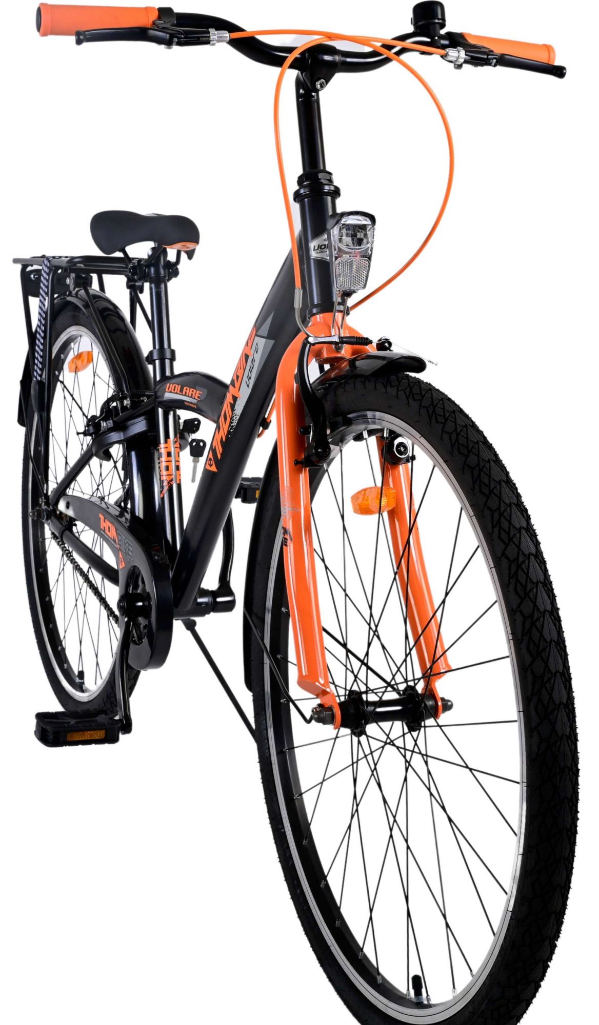 TPFSports Thombike Kinderfahrrad - Jungen - 26 Zoll - Rücktritt + Handbremse - Blau