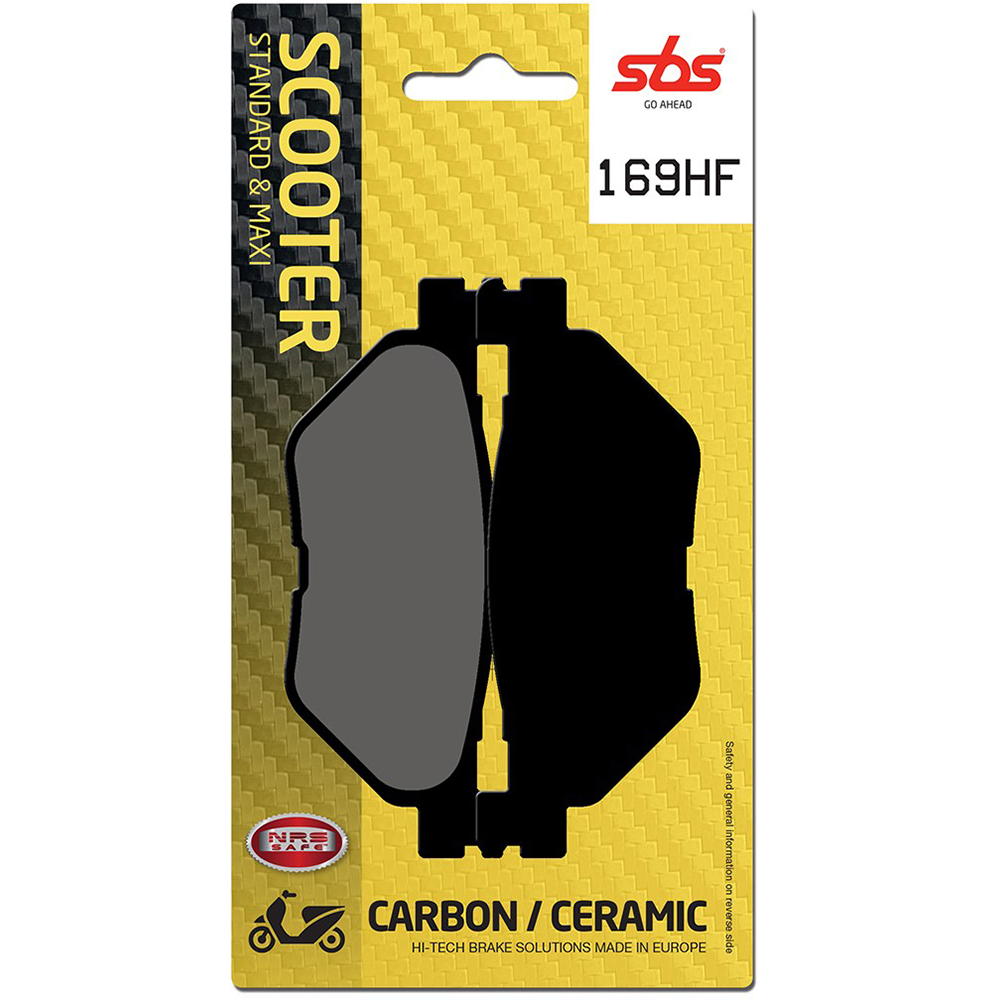 SBS - Plaquettes de frein 169 HF (768)