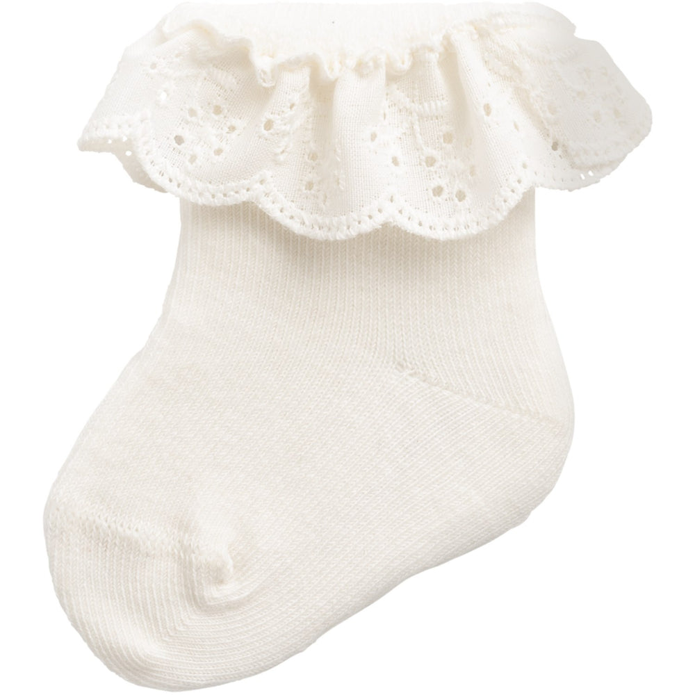 Køb Lil'Atelier Coconut Milk Dertrud Strømper