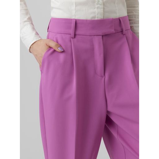 Vero Moda Zelda Højtaljede Bukser, Radiant Orchid, 42/L32