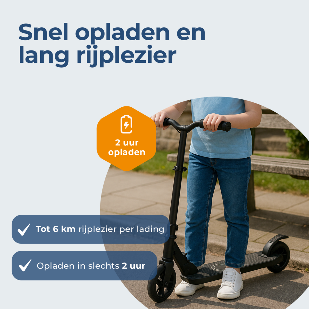 Denver SCK5500 elektrische kinderstep met LED verlichting