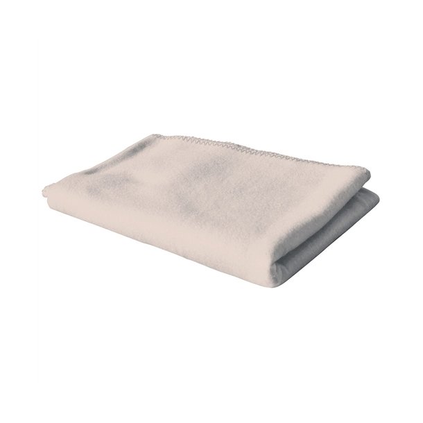 Polar fleece tæppe 130 cm x 160 cm sand