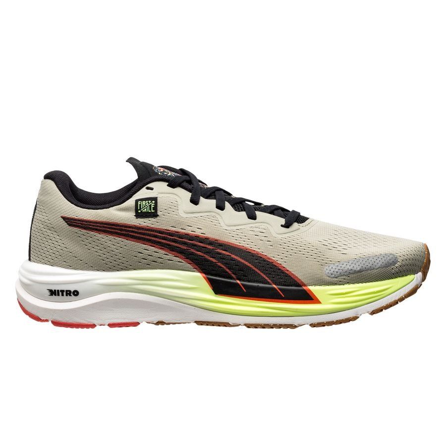 PUMA Chaussures de Running Velocity Nitro 2 First Mile - Gris/Firelight/Noir