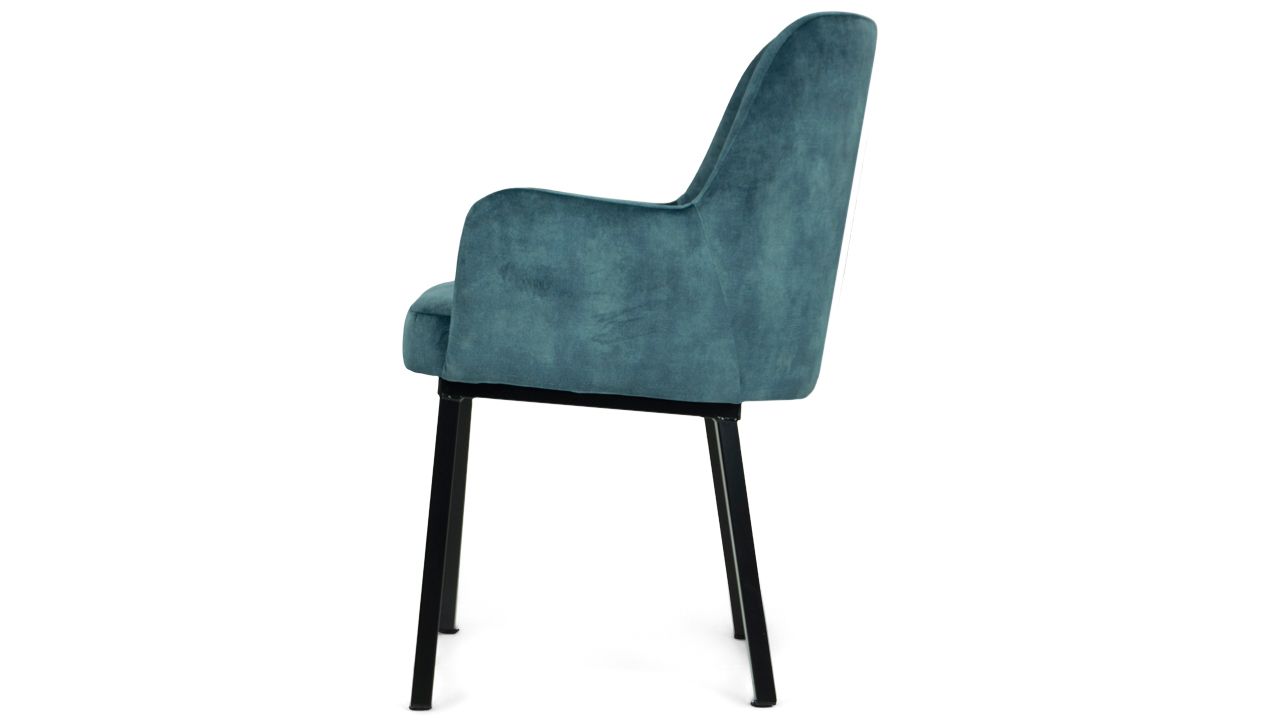 Eetfauteuil Louix B55 x D58 x H85 cm