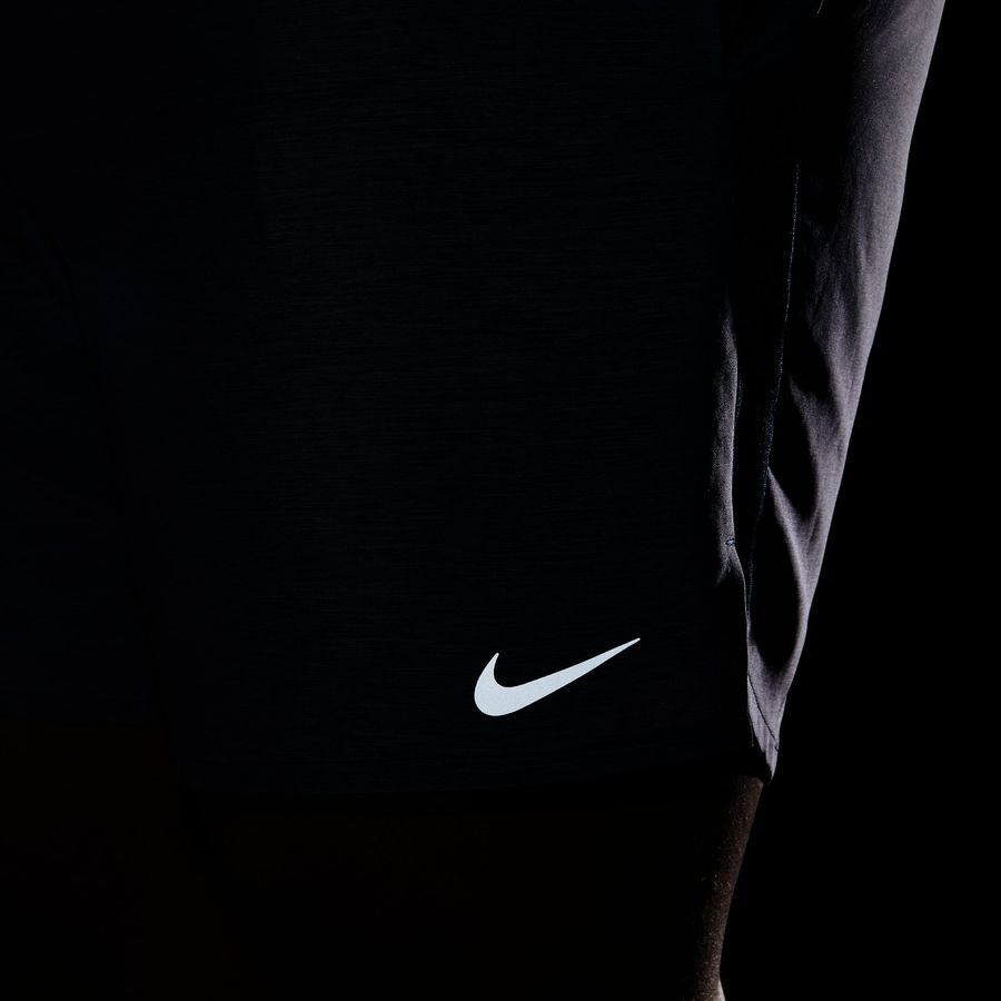 Nike Short Running Dri-FIT Challenger - Bleu Foncé/Argenté