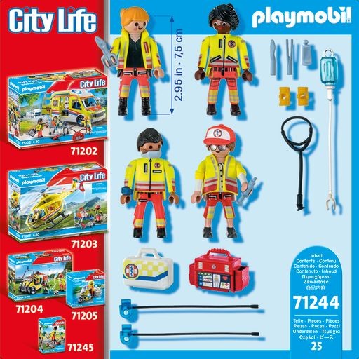 Playmobil - Redningsmandskab (71244)