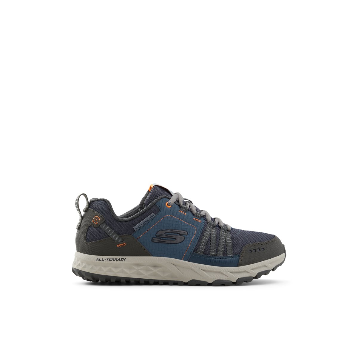 2X les points-Scape_plan-m-Baskets de randonnée - Talon plat - Bleu