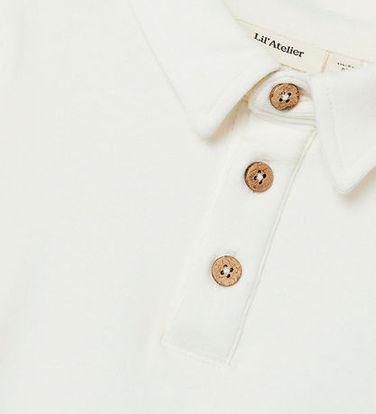 Lil' Atelier Bluse - NmmFundo - Kokosmilch