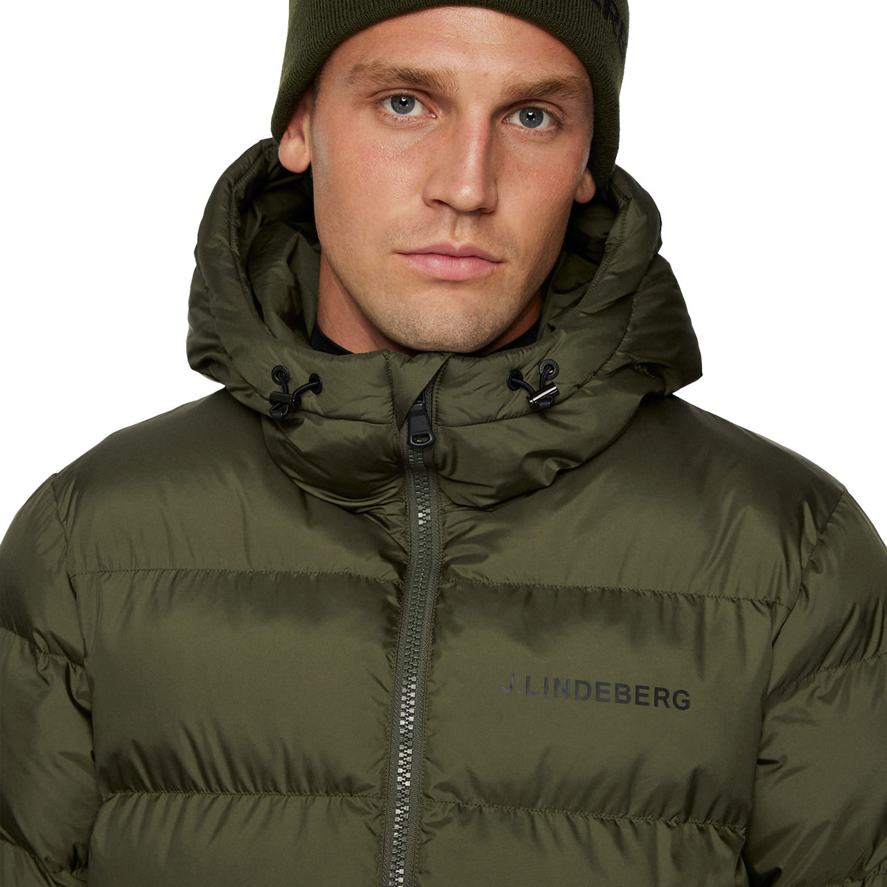 J.Lindeberg Herren Jacke BAREK PADDED forest green | XSPO