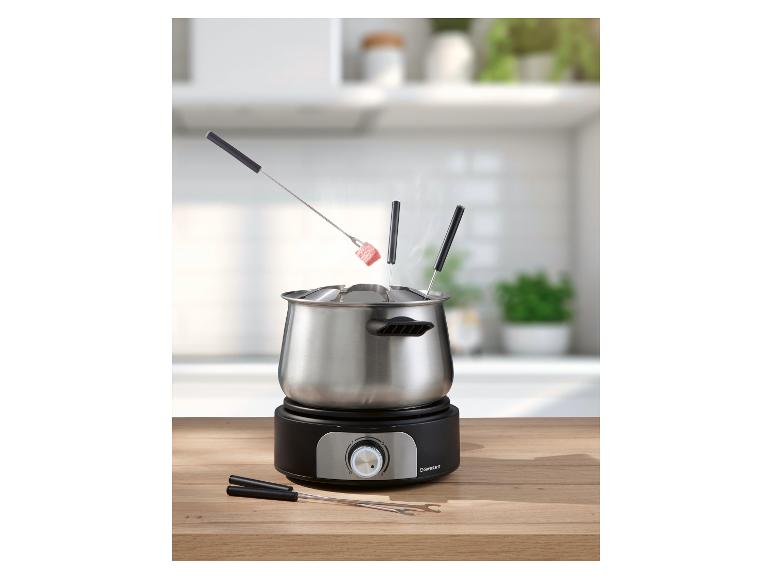 RVS elektrische fonduepan